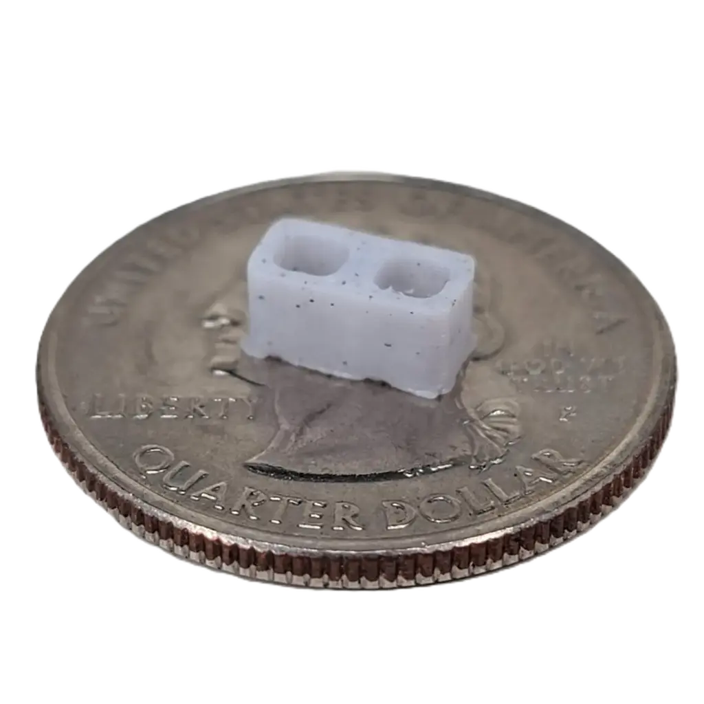 1/64 Standard Cement Block, Each - RWM60012-001-064