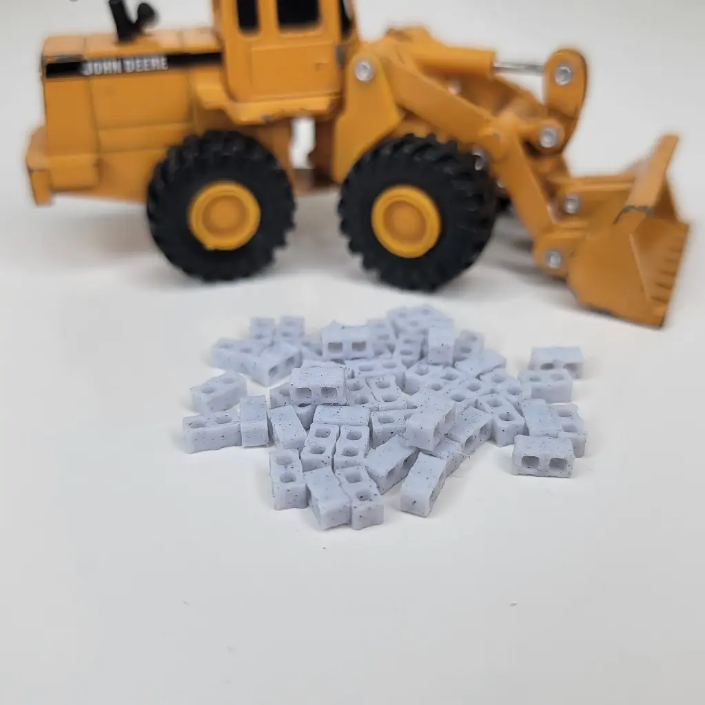 1/64 Standard Cement Blocks, 50 Pack - MVT60012-064
