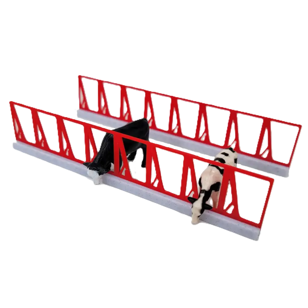 1/64 Barn Head Lock, 8 Cows, 2 Pack - RWM50004-064