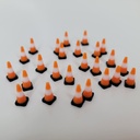 1/64 Construction Traffic Cones, 25 Pack - MVT60002-064 