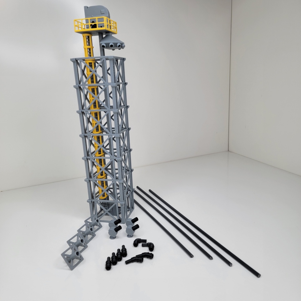 1/64 Grain Elevator, 64 ft, 4 Bin Starter Kit - MVT50002-064