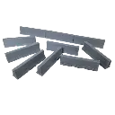 1/64 Jersey Barriers, 10 ft, 10 Pack - RWM60007-064