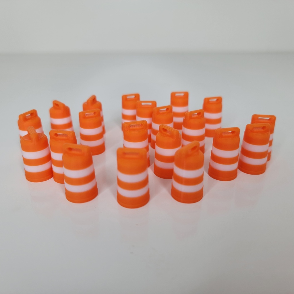 1/50 Traffic Drums, 20 Pack - MVT60006-050