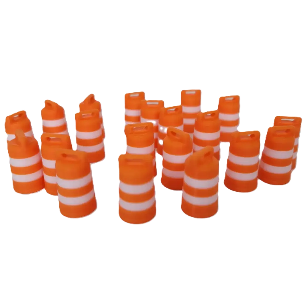 1/50 Traffic Drums, 20 Pack - RWM60006-050