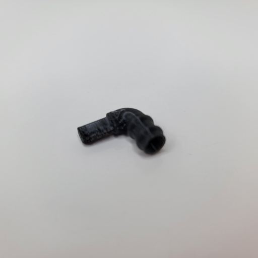 [RWM50002-010-064] 1/64 Grain Elevator, Spout Connector, 90 Degree, Flexible, COMPONENT - RWM50002-010-064