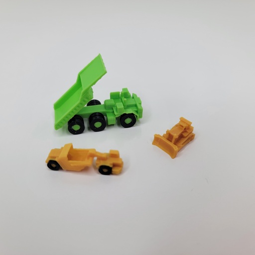 [SMMMM-DST] 1/600 Micro Miners D11 Dozer, Scraper and Terex Titan - SMMMM-DST