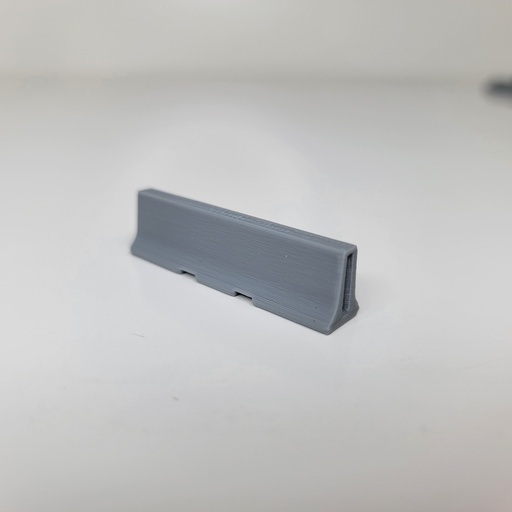 [RWM60007-001-064] 1/64 Jersey Barrier, 10 ft, Each - RWM60007-001-064
