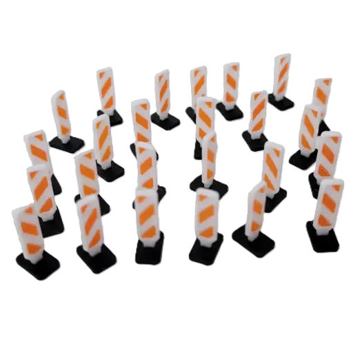 [RWM60008-064] 1/64 Vertical Safety Panels, 25 Pack - RWM60008-064