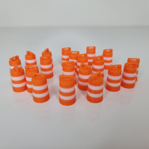 [MVT60006-050] 1/50 Traffic Drums, 20 Pack - MVT60006-050