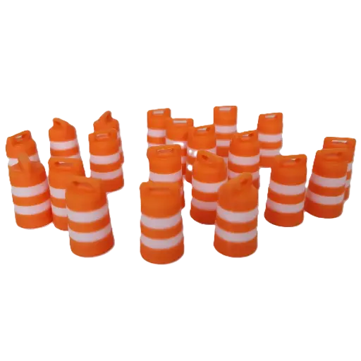 [RWM60006-050] 1/50 Traffic Drums, 20 Pack - RWM60006-050