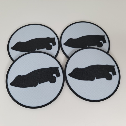 [MTI90015] Late Model Coasters, 4 Pack - MTI90015