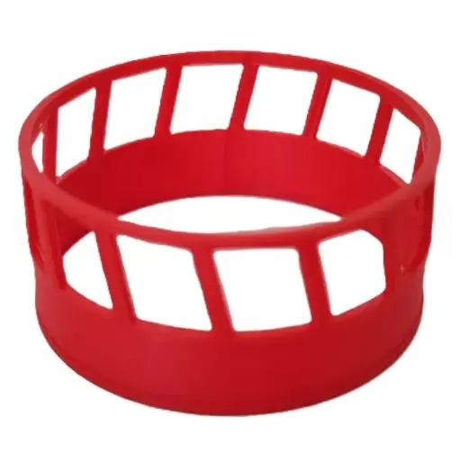 [RWM60010-RD-001-064] 1/64 Round Bale Feeder, Red, Bulk Each - RWM60010-RD-001-064