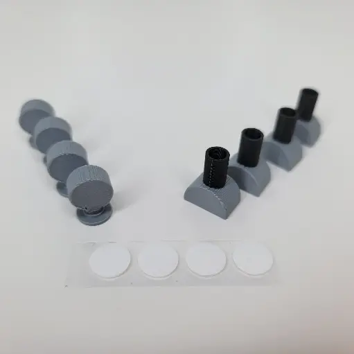 [RWM50000-064] 1/64 Cushion Box Assembly, 4 Pack - RWM50000-064